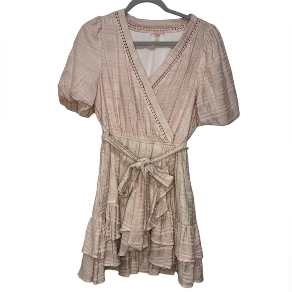 Love Colette Dresses & Skirts - Love Colette Women’s Wrap Baby Doll Mini Dress Small